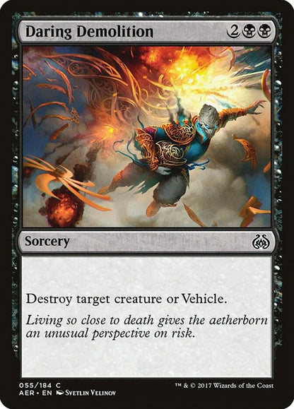 Daring Demolition 55 Aether Revolt MTG C LP