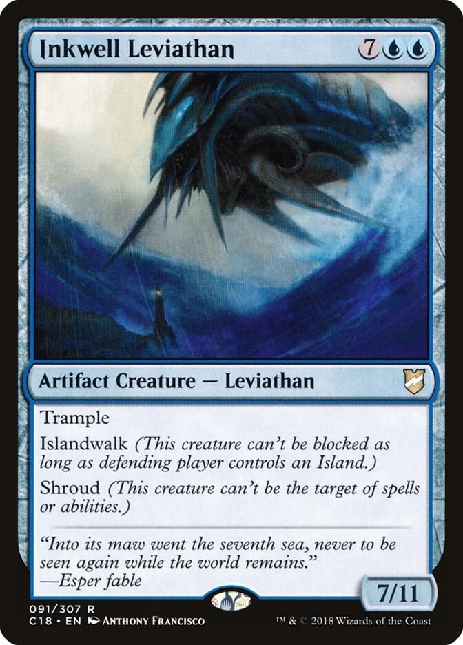 Inkwell Leviathan 91 Commander 2018 MTG R NM