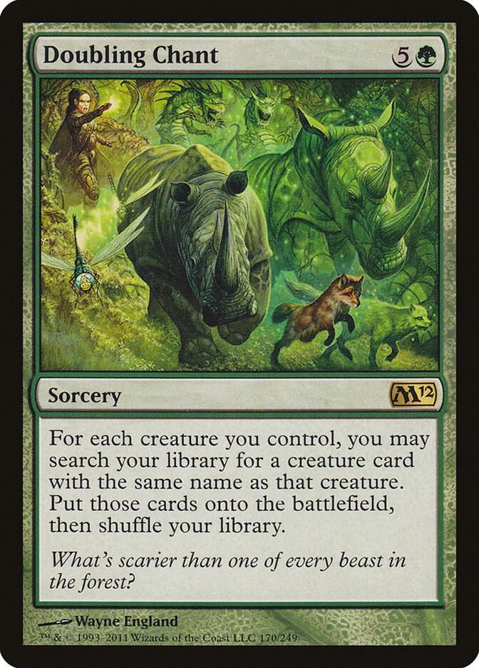 Doubling Chant 170 Magic 2012 (M12) MTG R LP
