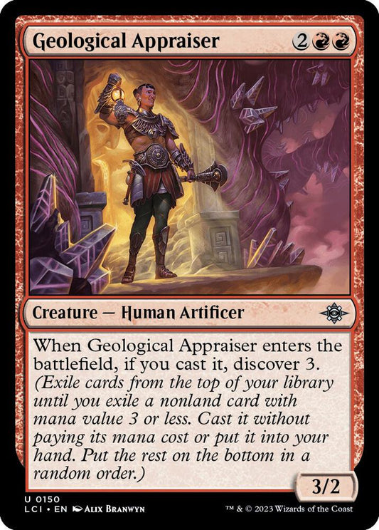 Geological Appraiser 150 The Lost Caverns of Ixalan MTG UC NM