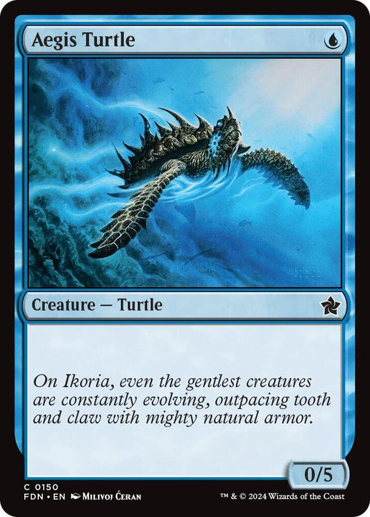 Aegis Turtle 150 Foundations MTG C NM