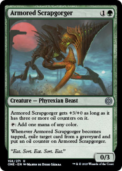 Armored Scrapgorger 158 Phyrexia: All Will Be One MTG UC NM