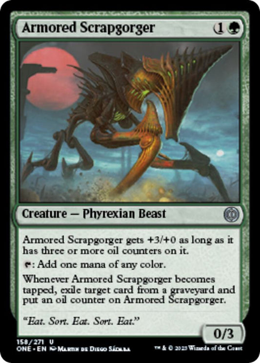 Armored Scrapgorger 158 Phyrexia: All Will Be One MTG UC NM