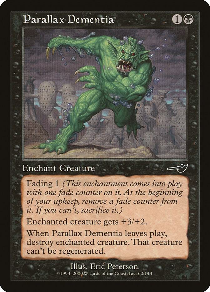 Parallax Dementia 62 Nemesis MTG C LP