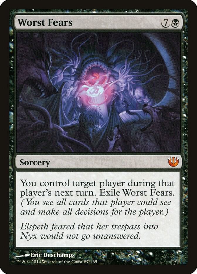 Worst Fears 87 Journey Into Nyx MTG Mythic LP
