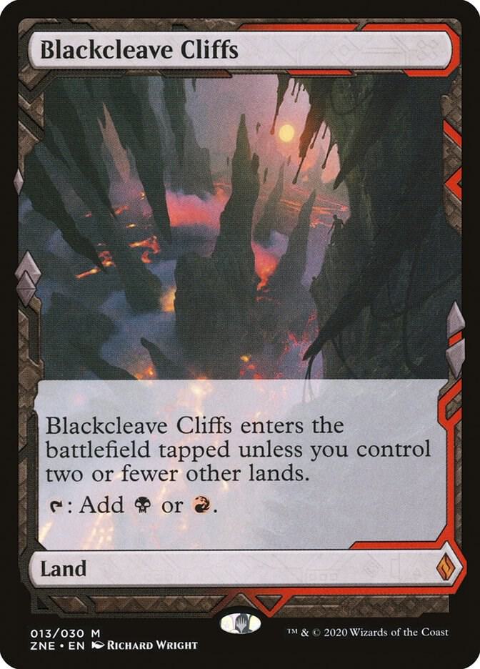 Blackcleave Cliffs 13 Zendikar Rising Expeditions MTG Mythic NM