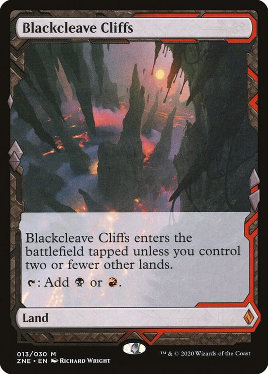 Blackcleave Cliffs 13 Zendikar Rising Expeditions MTG Mythic NM