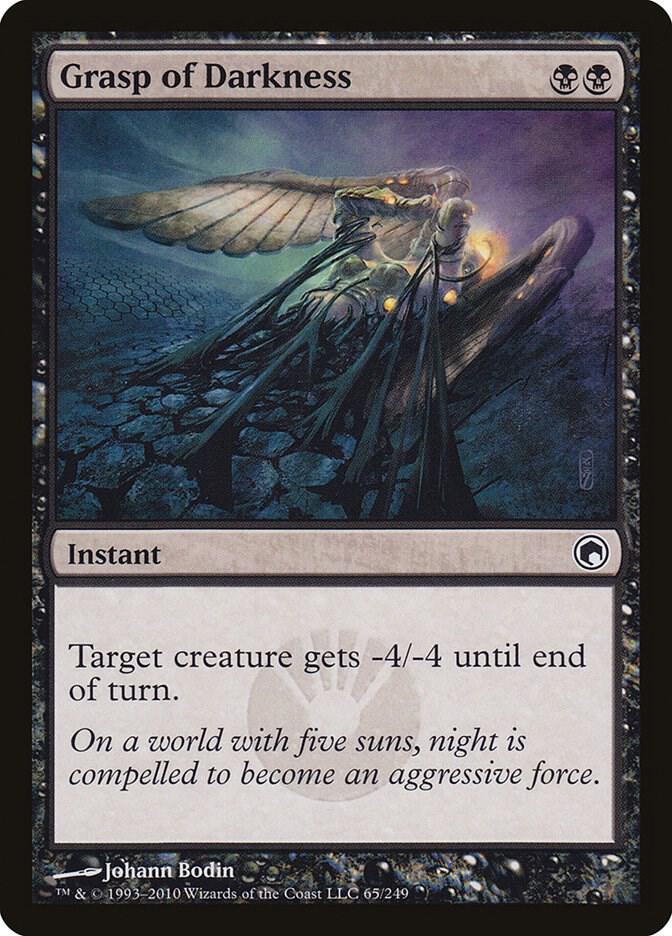 Grasp of Darkness 65 Scars of Mirrodin MTG C NM