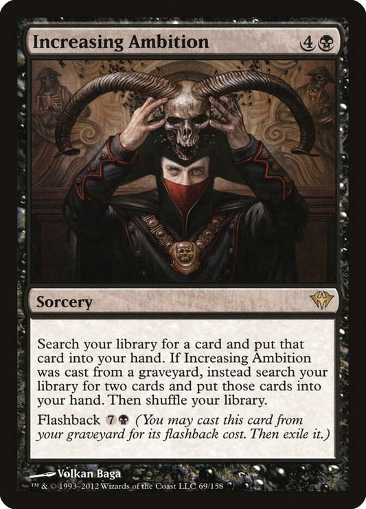 Increasing Ambition 69 Dark Ascension MTG R LP