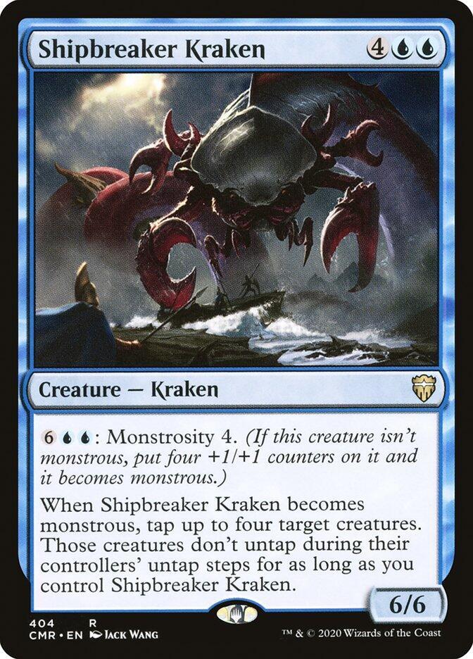 Shipbreaker Kraken 404 Commander Legends MTG R NM