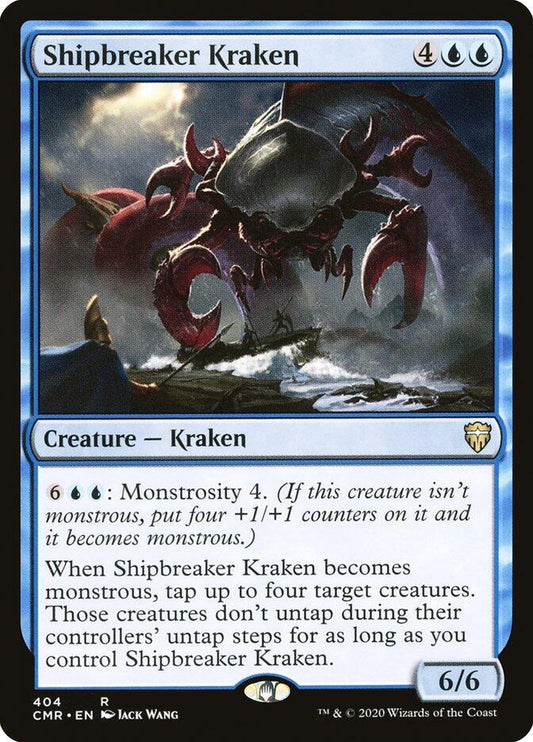Shipbreaker Kraken 404 Commander Legends MTG R NM