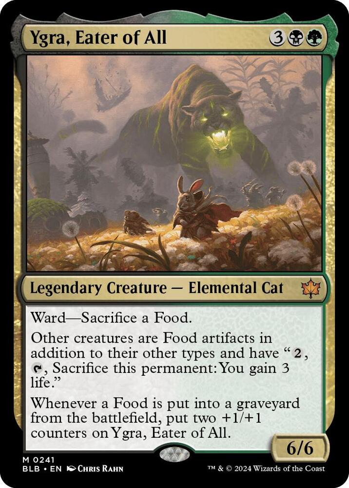Ygra, Eater of All 241 Bloomburrow MTG Mythic NM