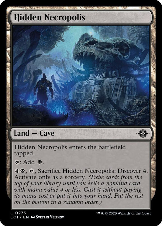 Hidden Necropolis 275 The Lost Caverns of Ixalan MTG Land NM