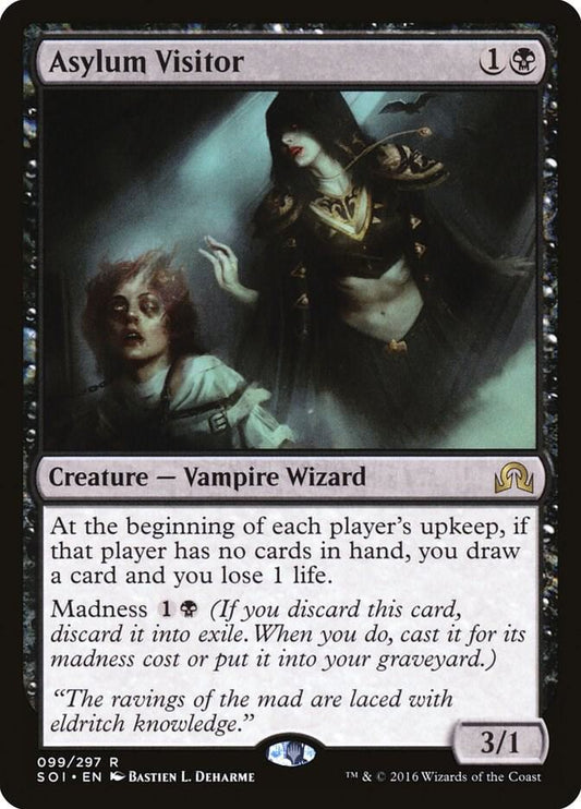 Asylum Visitor 99 Shadows over Innistrad MTG R NM