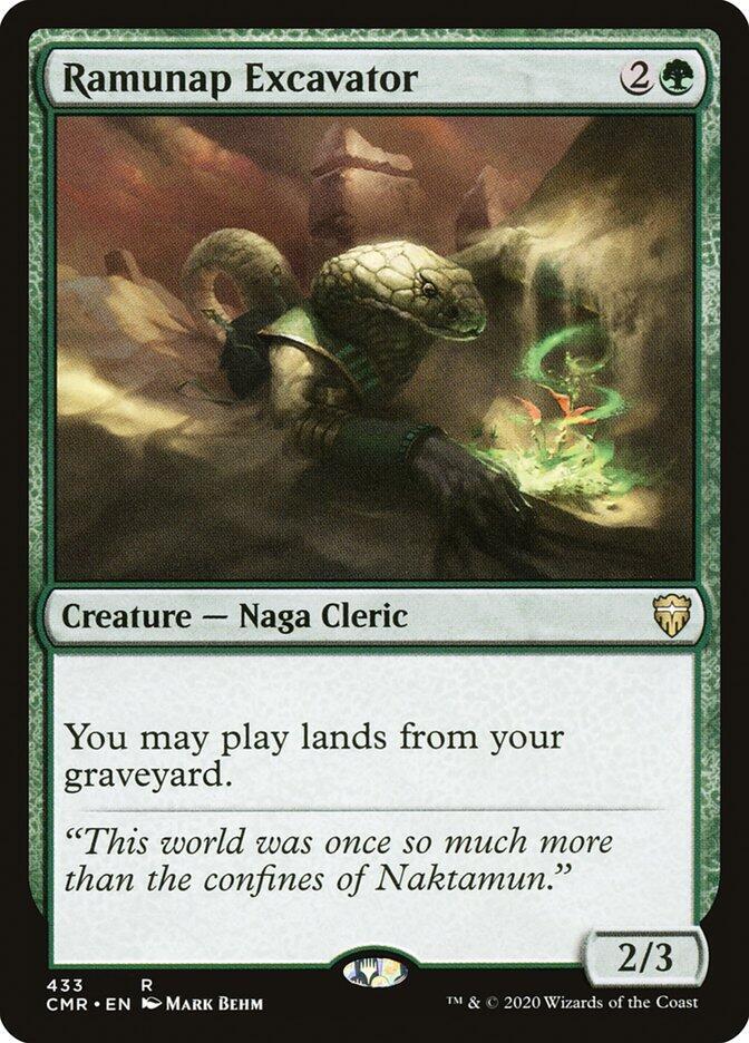 Ramunap Excavator 433 Commander Legends MTG R NM