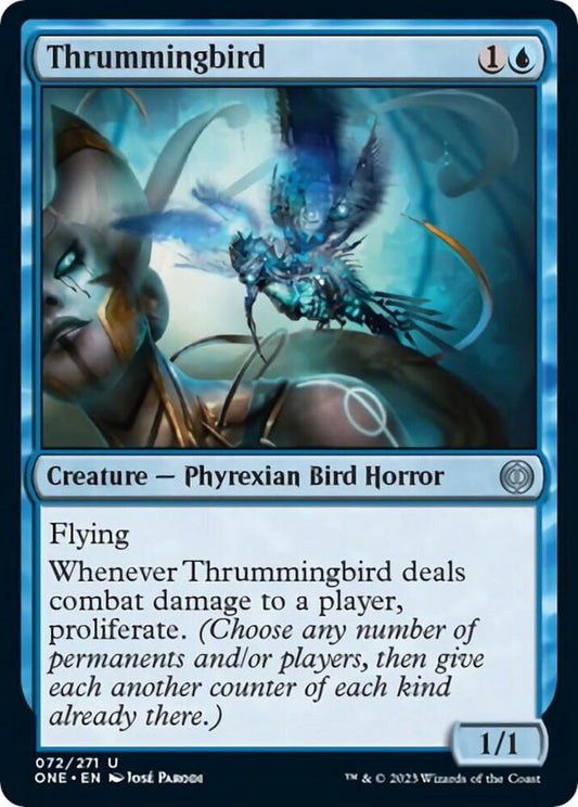 Thrummingbird 72 Phyrexia: All Will Be One MTG UC NM