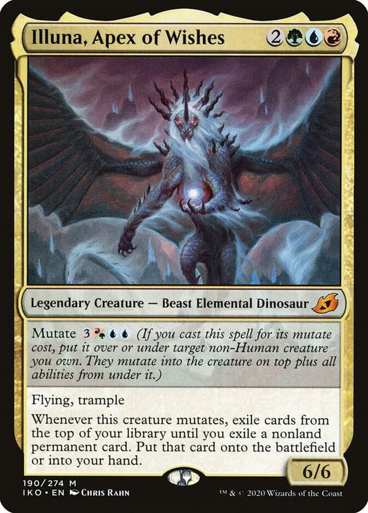 Illuna, Apex of Wishes 190 Ikoria: Lair of Behemoths MTG Mythic NM