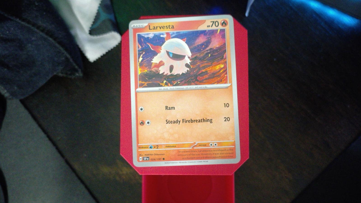 Larvesta 024/191 Surging Sparks Pokemon C NM