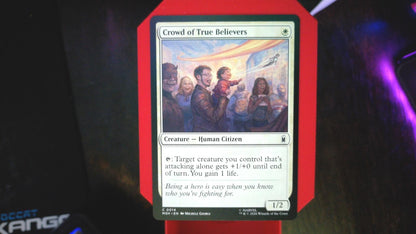 Crowd of True Believers 14 Marvel Super Heroes MTG C NM