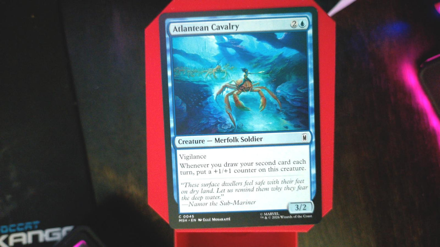 Atlantean Cavalry 45 Marvel Super Heroes MTG C NM
