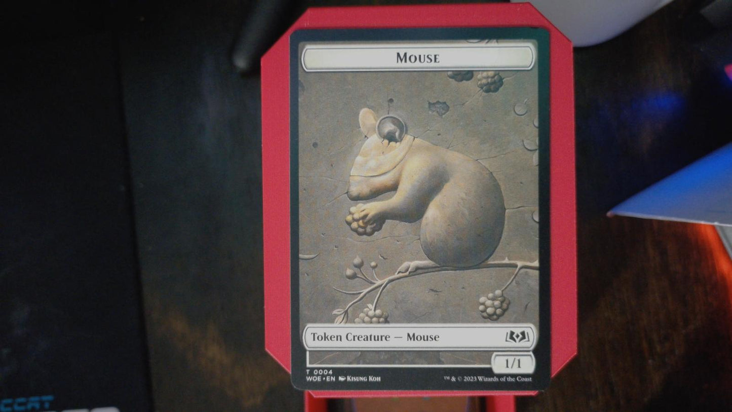 Mouse Token 4 Wilds of Eldraine MTG Token NM