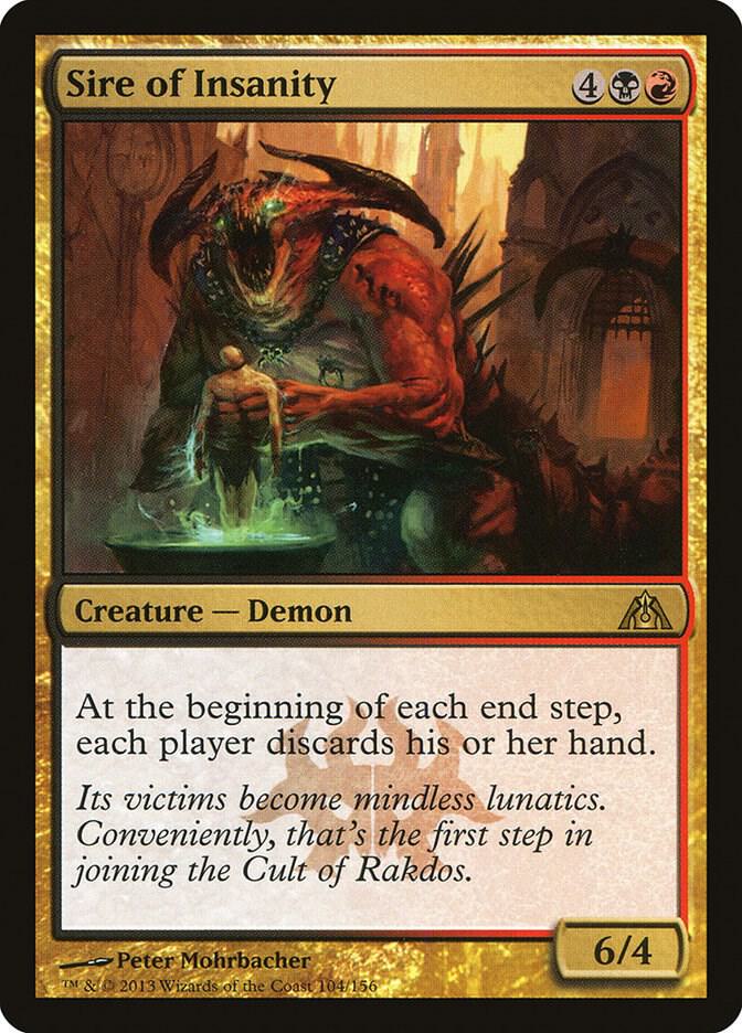 Sire of Insanity 104 Dragon's Maze MTG R NM