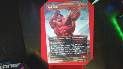 Red Hulk (Borderless) 329 Marvel Super Heroes MTG UC NM