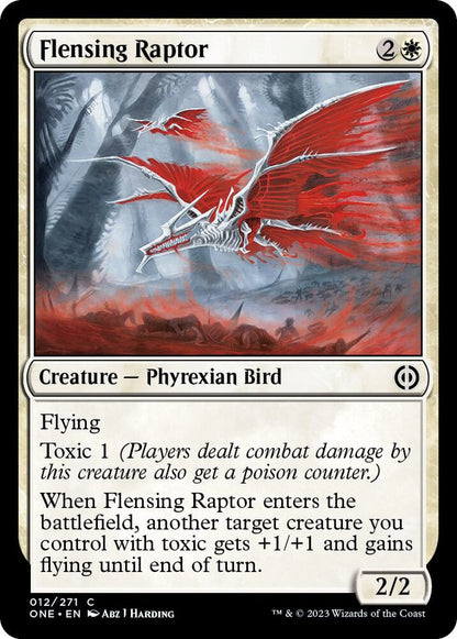 Flensing Raptor 12 Phyrexia: All Will Be One MTG C NM