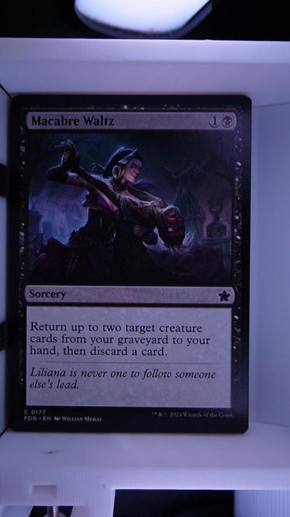 Macabre Waltz 177 Foundations MTG C NM