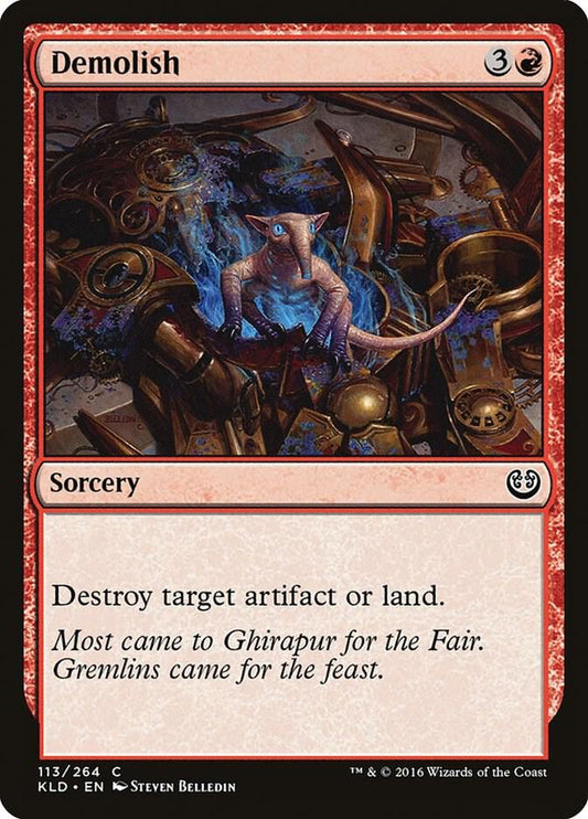 Demolish 113 Kaladesh MTG C NM