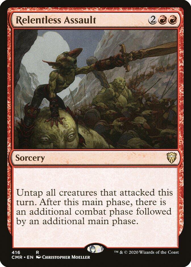 Relentless Assault 416 Commander Legends MTG R NM