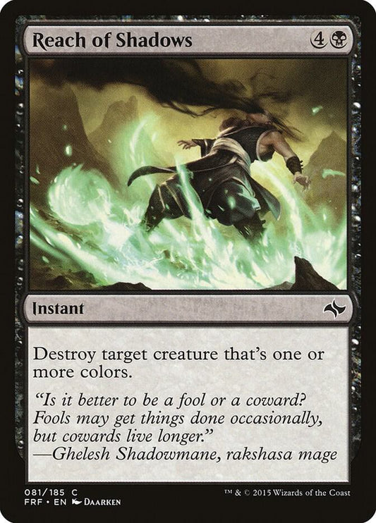 Reach of Shadows 81 Fate Reforged MTG C LP