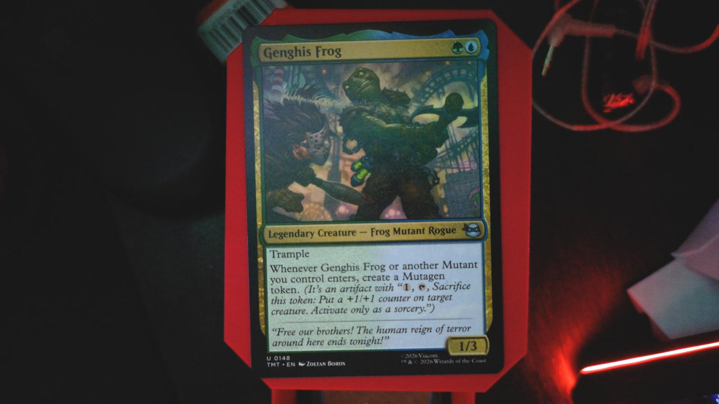 Genghis Frog 0148 Teenage Mutant Ninja Turtles MTG R NM