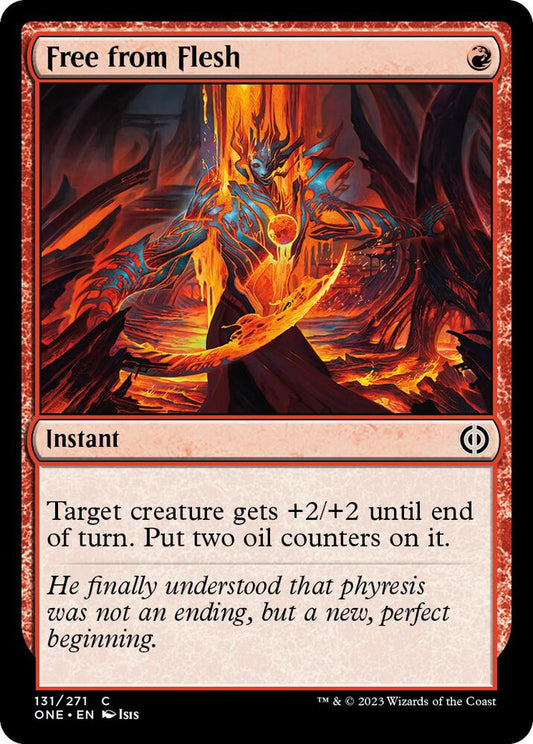 Free from Flesh 131 Phyrexia: All Will Be One MTG C NM
