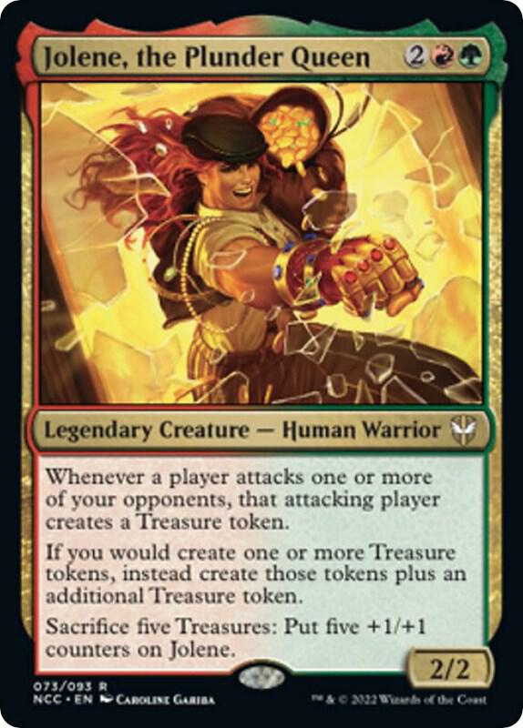 Jolene, the Plunder Queen 73 Commander: Streets of New Capenna MTG R NM