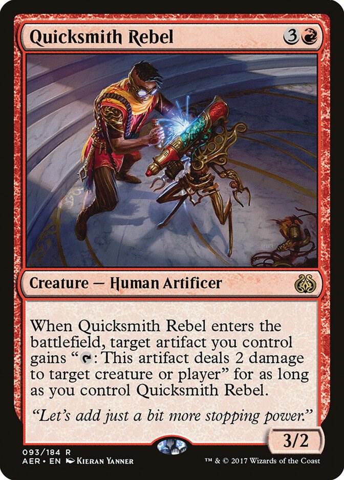 Quicksmith Rebel 93 Aether Revolt MTG R NM