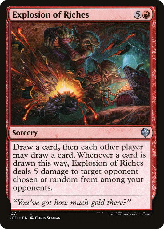 Explosion of Riches 140 Starter Commander Decks MTG UC NM