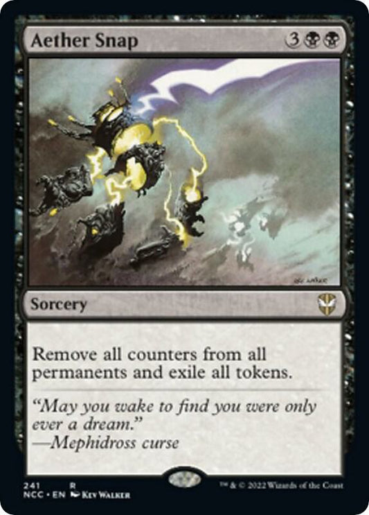 Aether Snap 241 Commander: Streets of New Capenna MTG R NM