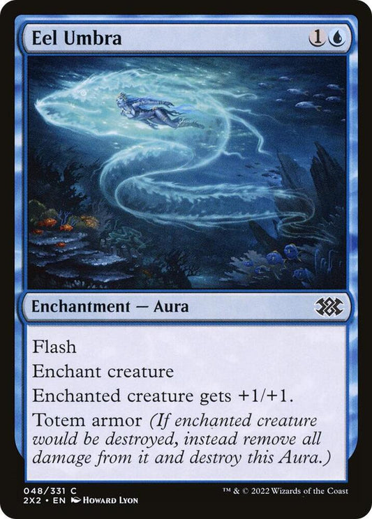 Eel Umbra 48 Double Masters 2022 MTG C NM