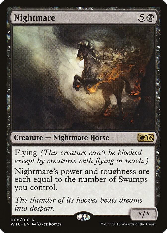 Nightmare 8 Welcome Deck 2016 MTG R NM
