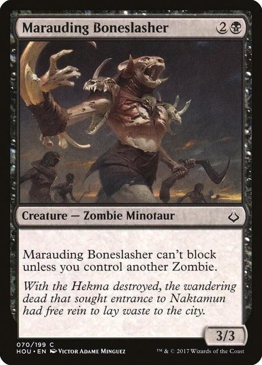 Marauding Boneslasher 70 Hour of Devastation MTG C NM