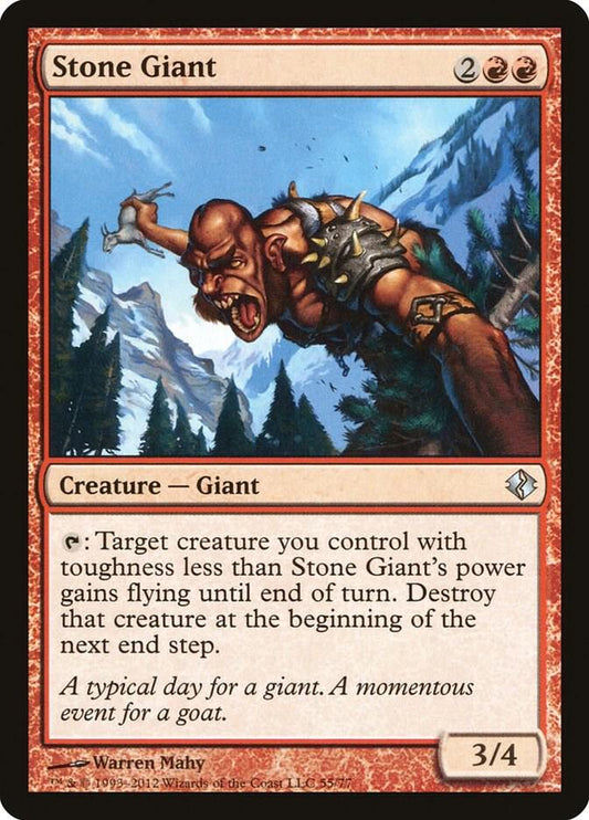 Stone Giant 55 Duel Decks: Venser vs. Koth MTG UC NM