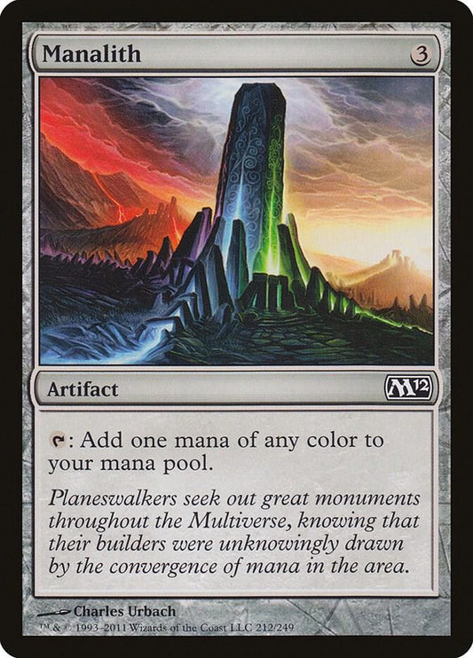Manalith 212 Magic 2012 (M12) MTG C NM