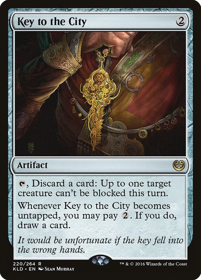 Key to the City 220 Kaladesh MTG R NM