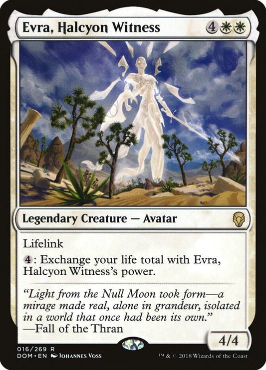Evra, Halcyon Witness 16 Dominaria MTG R NM