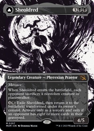 Sheoldred (Showcase) 297 March of the Machine MTG Mythic NM