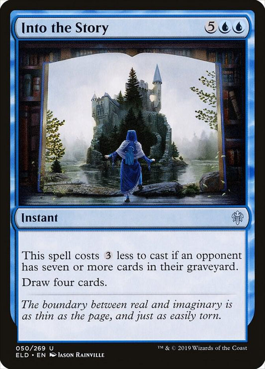 Into the Story 50 Throne of Eldraine MTG UC NM