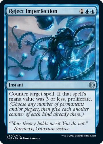Reject Imperfection 67 Phyrexia: All Will Be One MTG UC NM