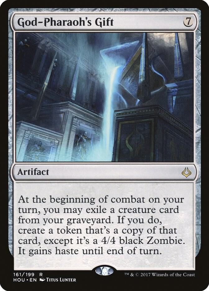 God-Pharaoh's Gift 161 Hour of Devastation MTG R Foil NM