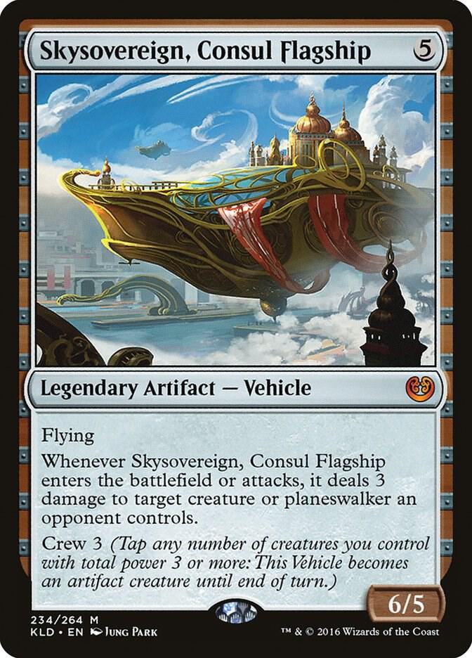 Skysovereign, Consul Flagship 234 Kaladesh MTG Mythic LP